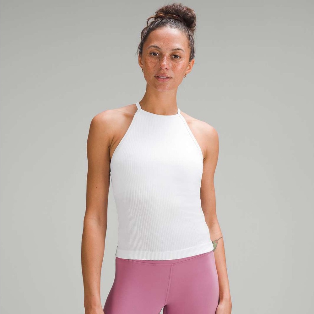 NWOT Lululemon Ebb to Street High-Neck Tank Top (Size 4)